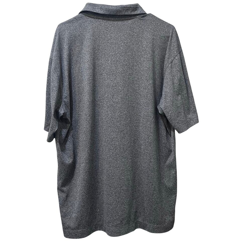 Nike Golf Dri-Fit Polo 10 Barrel Brewing Co Heather Gray XL - Picture 2 of 6